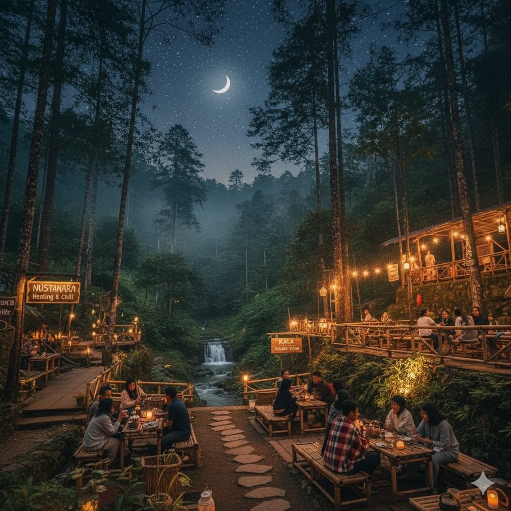 Nightlife di Sibolangit, Mencari Geliat Hiburan Malam di Alam