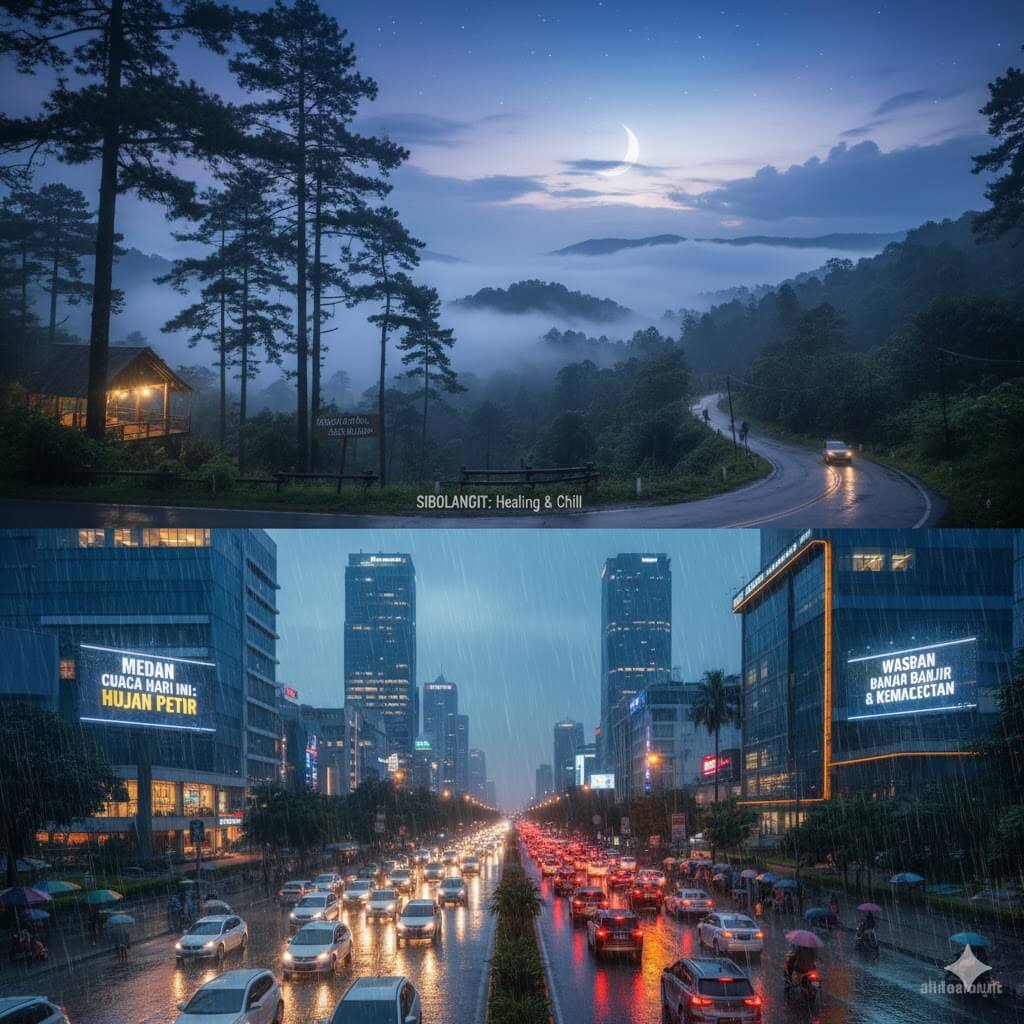 Prakiraan Cuaca Perjalanan Dari Medan Ke Sibolangit 